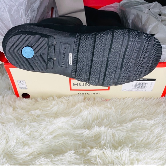 NWT Tall Hunter Rainboots 8 - Picture 4 of 6